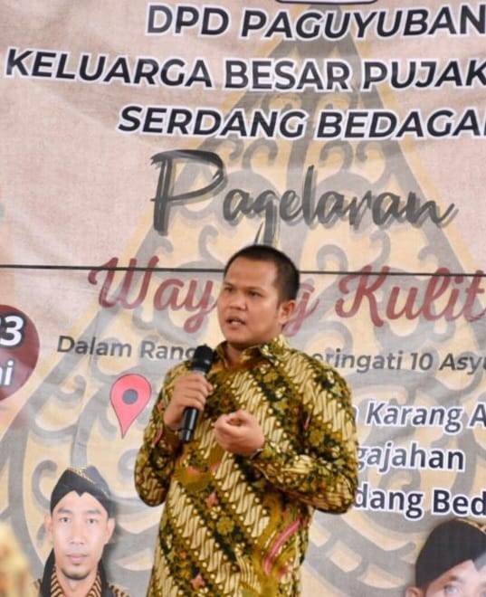 Wabup Ajak Masyarakat Pertahankan Kearifan Budaya dan Sinergi Bangun Sergai