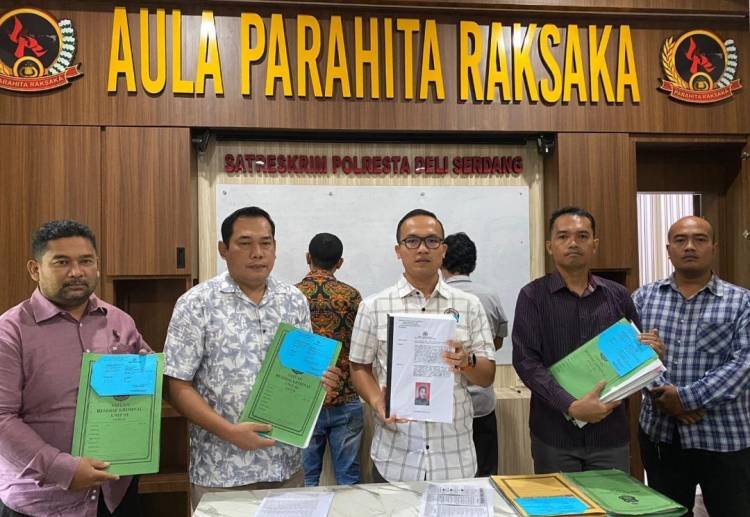 Polresta Deliserdang Tetapkan Mantan Kades dan Kaur Desa Tanjungmorawa B Tersangka