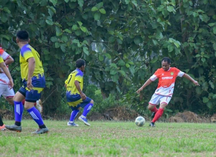 Gol Darma Wijaya Bawa PS Pemkab Sergai Ungguli Pemdes Bandartengah