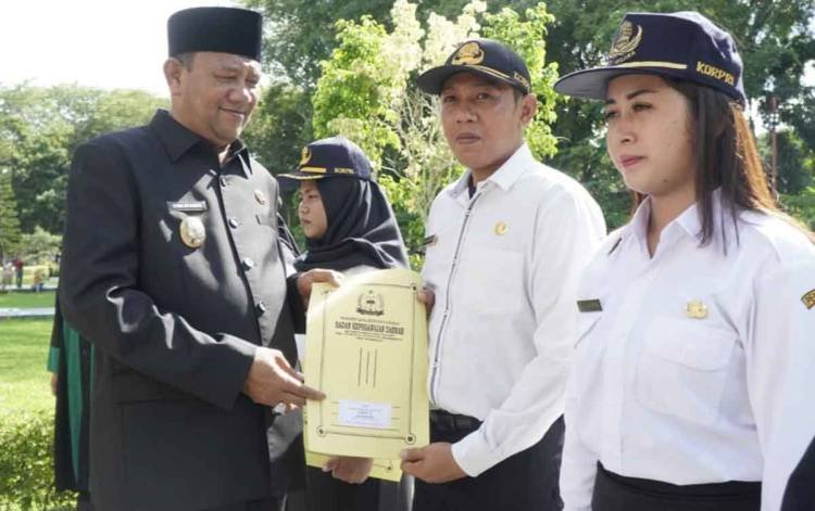 Lantik 679 PPPK, Plt Bupati Langkat Ingatkan soal Disiplin dalam Budaya Kerja