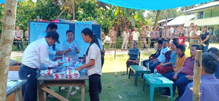 Marulam Pasaribu Kembali Unggul di Pemungutan Suara Ulang Pilkades di Desa Simpang Bolon Garoga