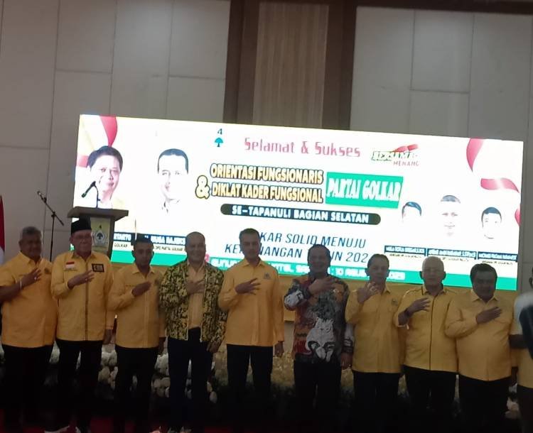 Musa Rajekshah di Hadapan Kader Golkar: Jangan Menjadi Penghianat