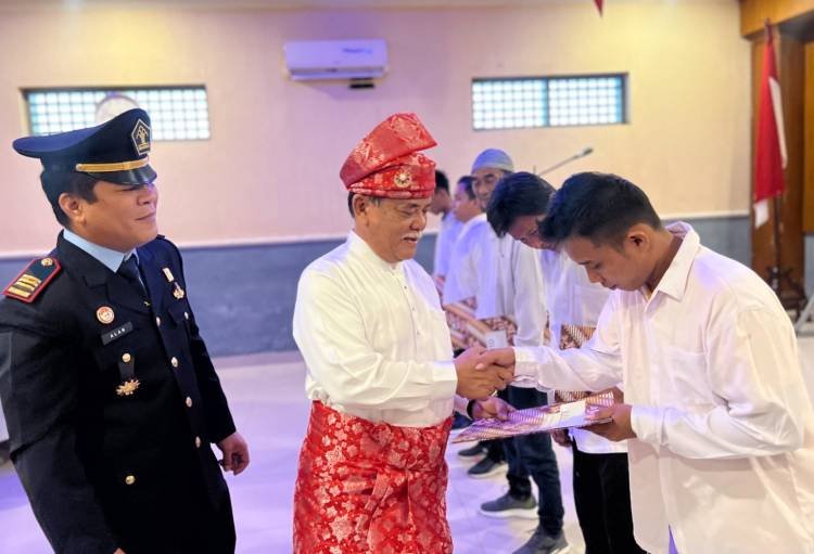724 Napi Lapas Lubukpakam Terima Remisi HUT Ke-78 RI, 14 Orang Bebas