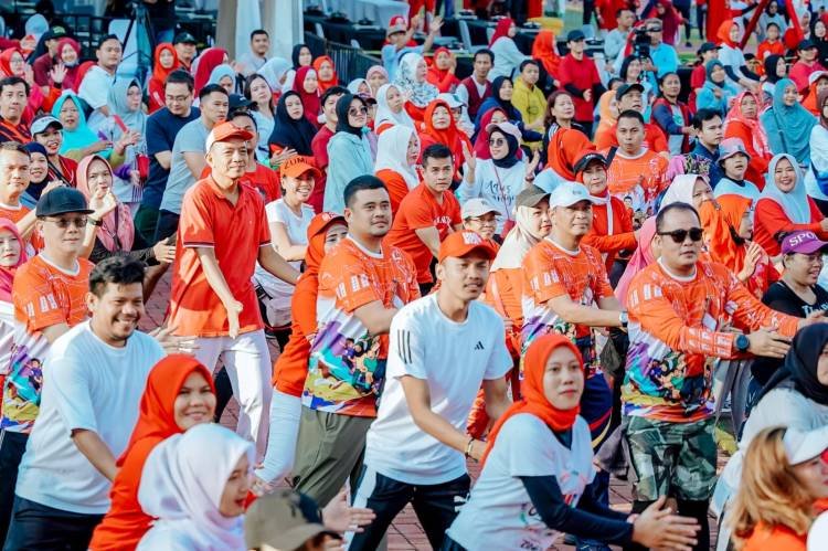 MIDF di Lapangan Benteng, Bobby: Tingkatkan Kesehatan, Dukung Pariwisata dan Ekonomi Kreatif