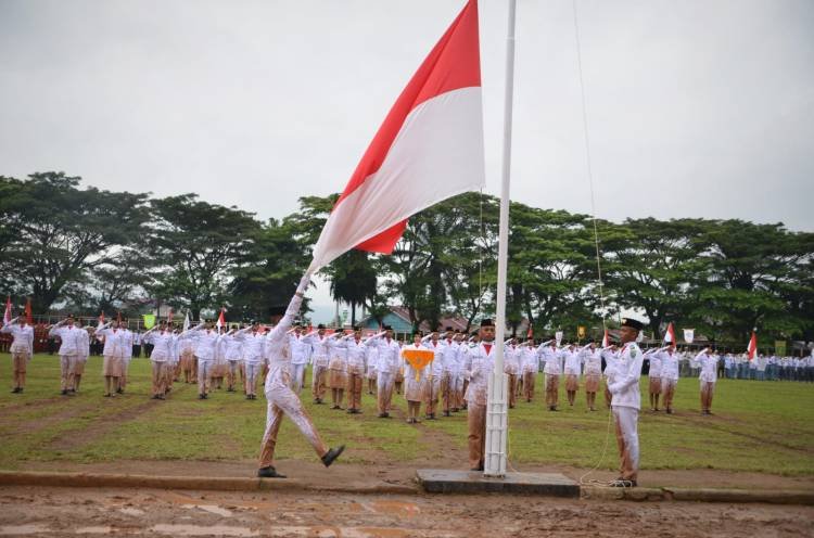 Upacara HUT Ke-78 Kemerdekaan RI di Kota Padangsidimpuan Berjalan Sukses