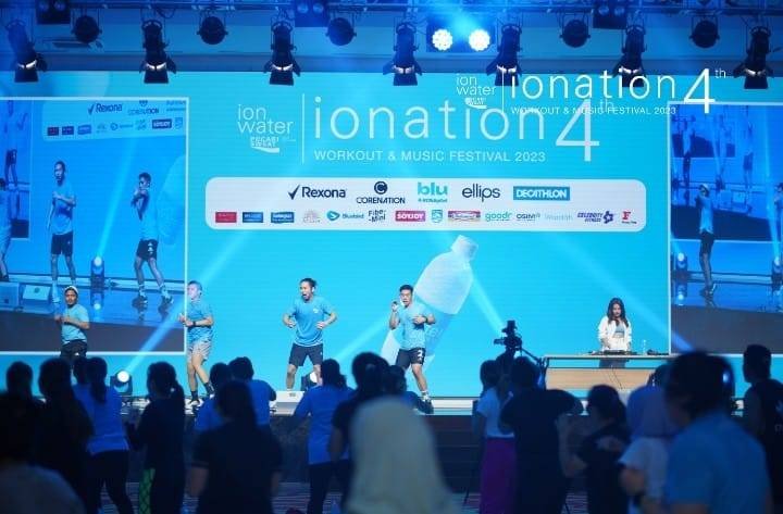 ION Water Sukses Gelar Ionation 2023 Selebrasi Pecinta Workout