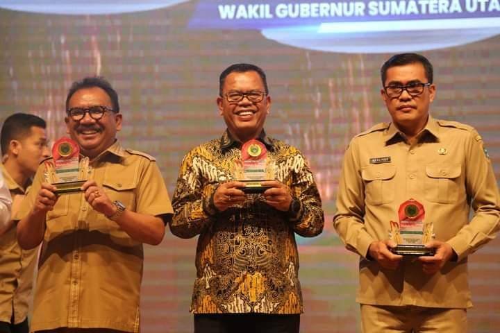 Terima Opini WTP Tujuh Kali, Pemkab Humbahas Dapat Penghargaan