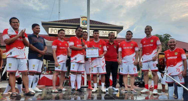 Arkhan Fikri Bawa Tim Forkopimda Sergai Ungguli Tim Polres Sergai