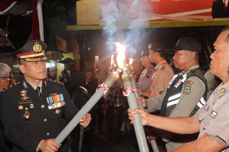 Peringatan HUT ke-78 RI, Dandim 0207/Sml Pimpin Upacara Renungan Suci di TMP Pematangsiantar