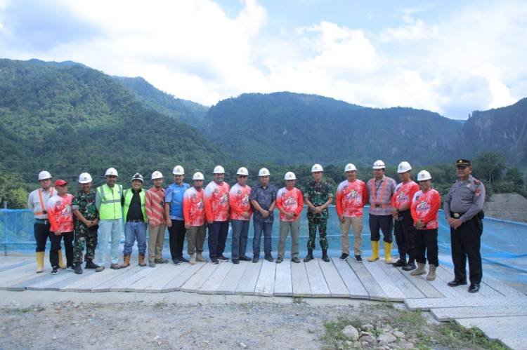 Bupati dan Forkopimda Kunjungi PLTA Asahan III
