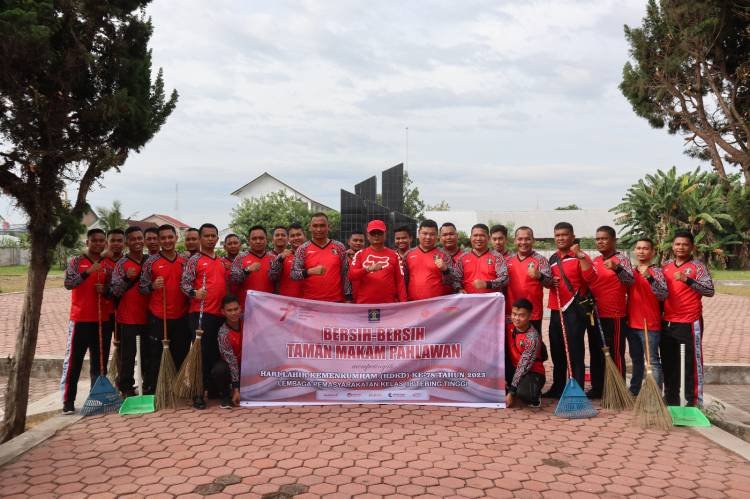 Jelang Hari Kemenkumham, Lapas Tebingtinggi Gotongroyong