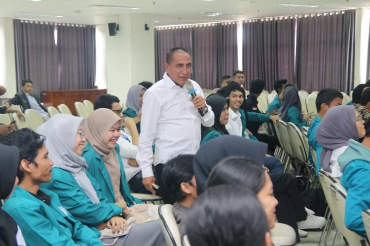 Rakerwil BEM SI Sumbagut, Gubernur Ingatkan Mahasiswa Harus Visioner dan Berani