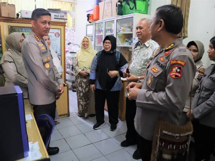 Puslitbang Polri Kunjungi Klinik Mapolrestabes