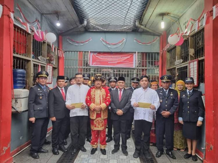 78 WBP Rutan Sibuhuan Dapat Remisi Umum HUT-RI 2023
