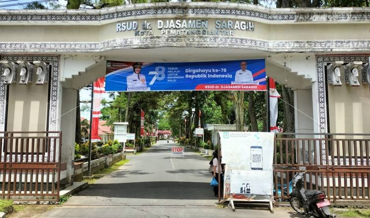 Hingga Semester I, Pendapatan RSUD Djasamen Saragih Pematangsiantar Rp 11,6 M
