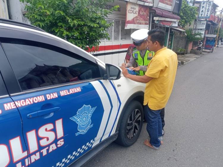 72 Pelanggaran Kena Tilang Saat Ops Zebra Toba 2023 di Sibolga