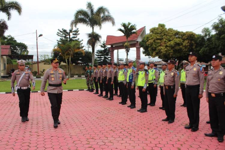 Kapolres Toba Pimpin Apel Pasukan Ops Zebra 2023