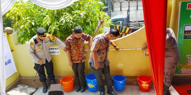 Polri Launching Pembangunan Sumur Bor, Bantuan Air Bersih Bagi Masyarakat