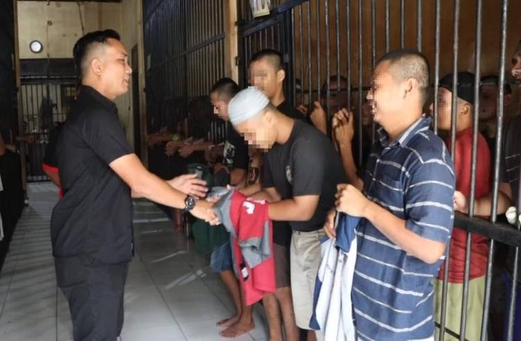 Polres Sergai Me-RESPONS, Motivasi dan Hibur Tahanan di RTP