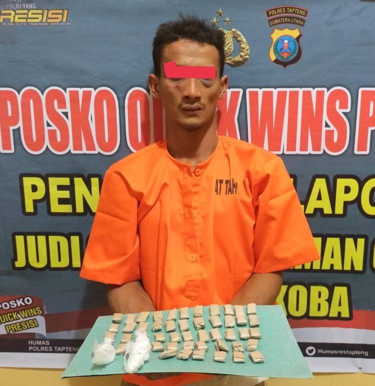 Pengedar Ganja Ditangkap di Tangga RSUD Pandan