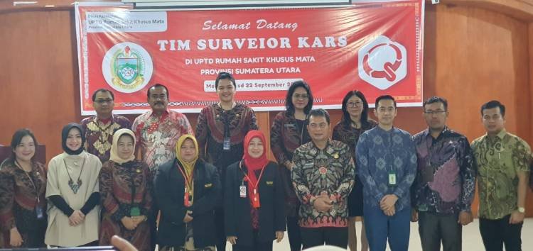 RS Khusus Mata Jalan Sumarsono Medan Laksanakan Akreditasi