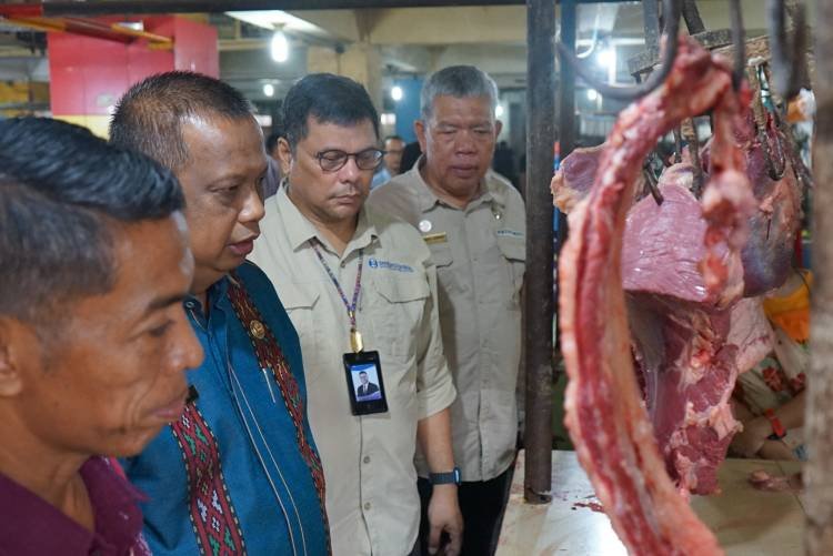 Pantau Harga dan Ketersediaan Beras, Disperindag ESDM Sumut Sidak Pasar Sukaramai