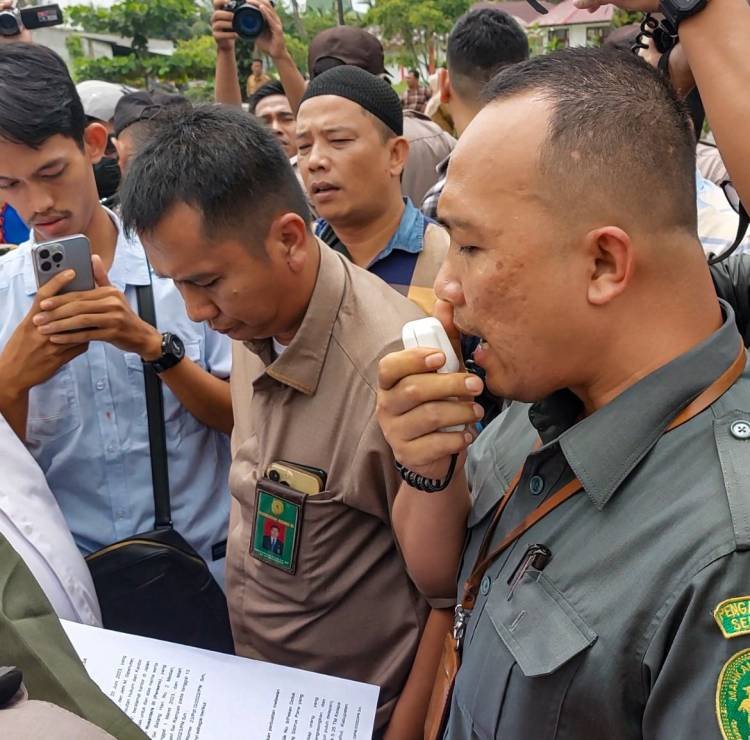 PN Sei Rampah Eksekusi Putusan Pengadilan Kembalikan Lahan PTPN III Kebun Sarang Giting