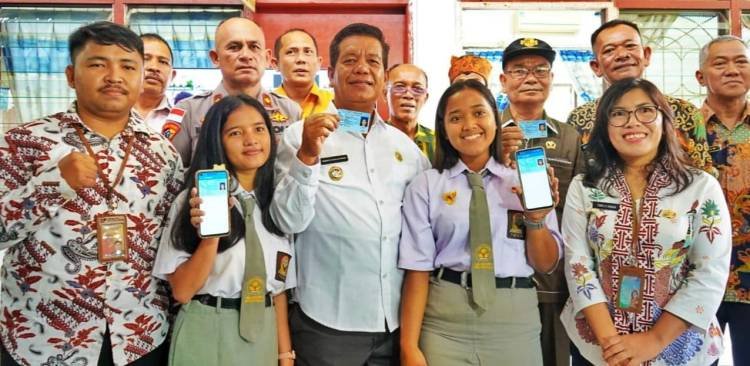 Bupati Simalungun Launching Pelayanan KTP-El di 10 Kecamatan