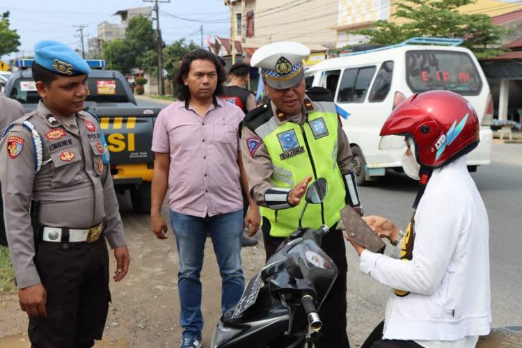 Laka dan Pelanggaran Lalu Lintas Terjadi Selama Operasi Zebra Toba 2023 di Tapteng