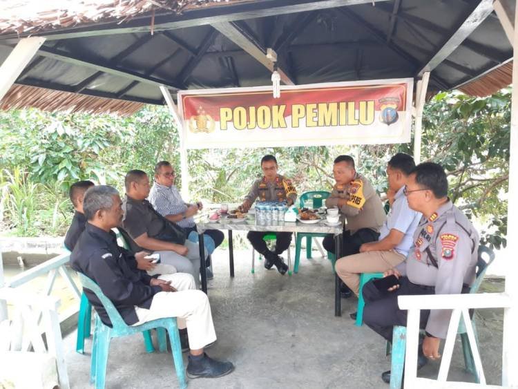 Kapolres dan KPU Bincang-bincang Bahas Netralitas ASN Pemko Sibolga