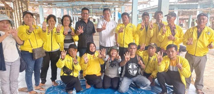 Ketua Golkar Simalungun Bekali Kader dan Simpatisan di Rayakahean