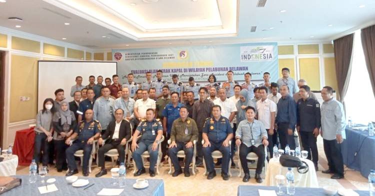 Kesyahbandaran Utama Belawan Minta Seluruh Kapal Urus Izin Demi Keselamatan dan Keamanan Pelayaran