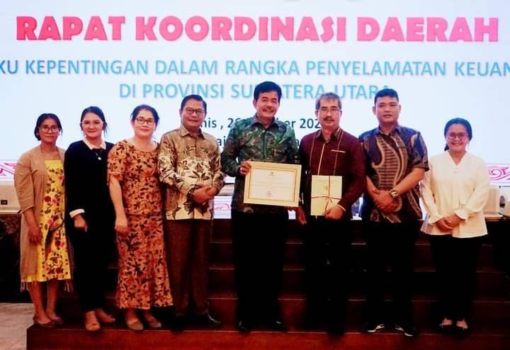 Pemkab Nias Barat Terima Penghargaan MCP Tahun  2023 dari KPK