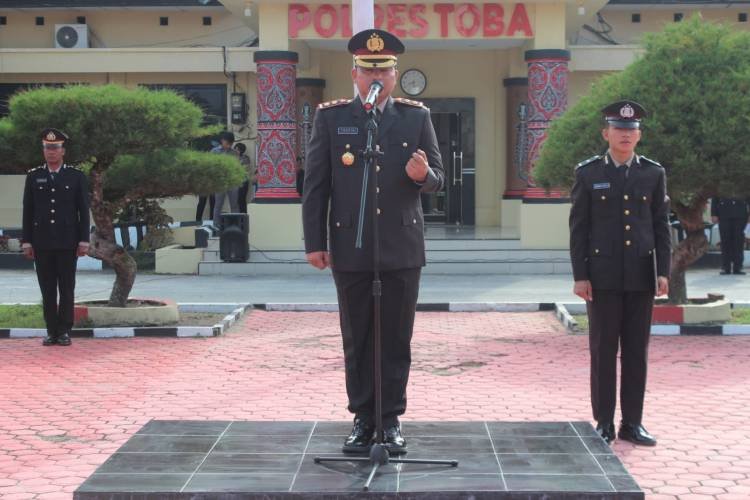 Kapolres Toba: Pancasila Bukan Hanya Teks Tapi Komitmen yang Harus Dijunjung Tinggi