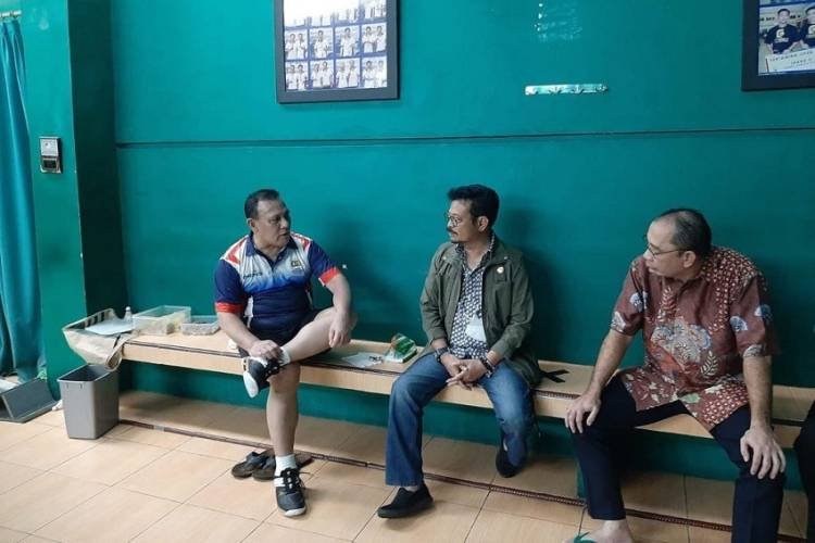 Dicecar Wartawan, SYL Akui Bertemu Firli di Rumah Kertanegara