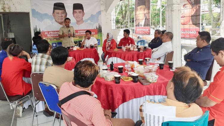 DPC Gerindra Pematangsiantar Gelar Konsolidasi Koalisi Indonesia Maju