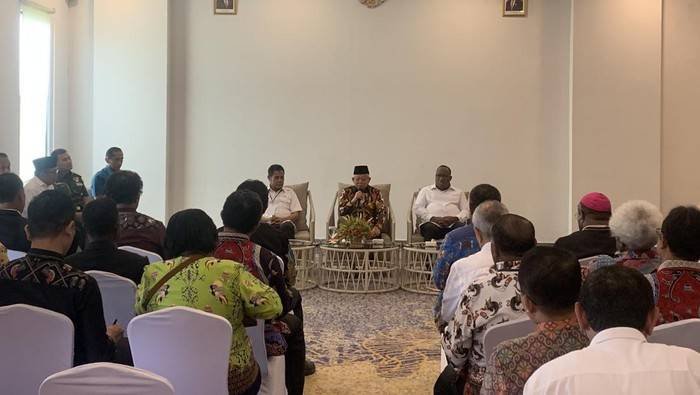 Ma’ruf Amin Gelar Dialog dengan Persekutuan Gereja-Gereja di Papua