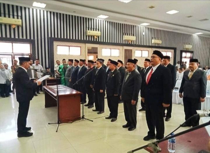 Pj Bupati Syakir Lantik Pejabat PTP dan Administrator