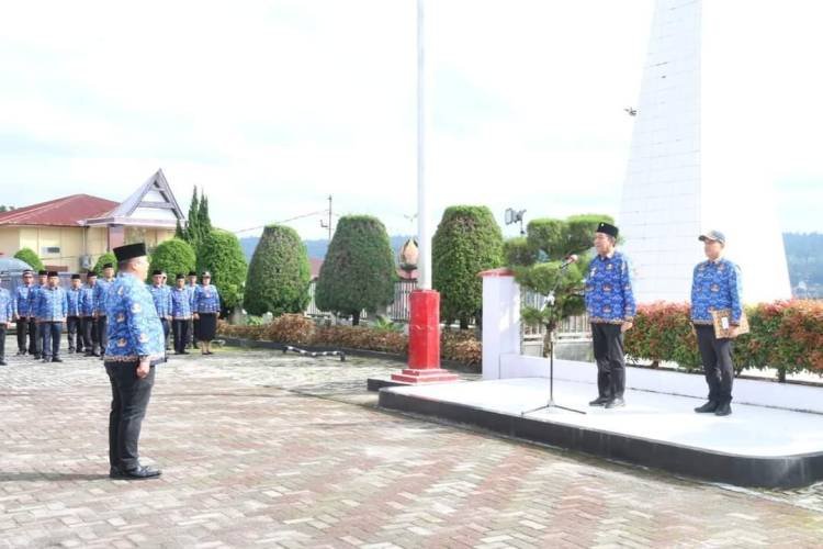 HUT ke-52 Korpri, Wabup Taput Ajak ASN Wujudkan Dua Faktor Besar Pengubah Kehidupan