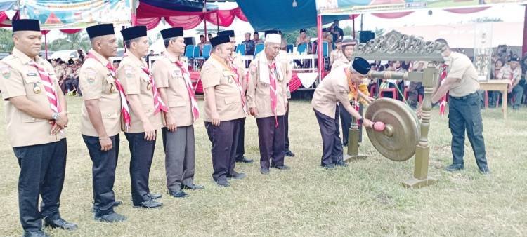 Plt Bupati Palas Buka Lomba Ketangkasan Penggalang