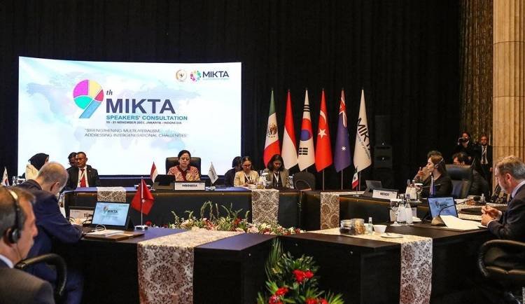 Ketua DPR RI Ajak Parlemen Negara MIKTA Bersatu Atasi Krisis Kemanusiaan