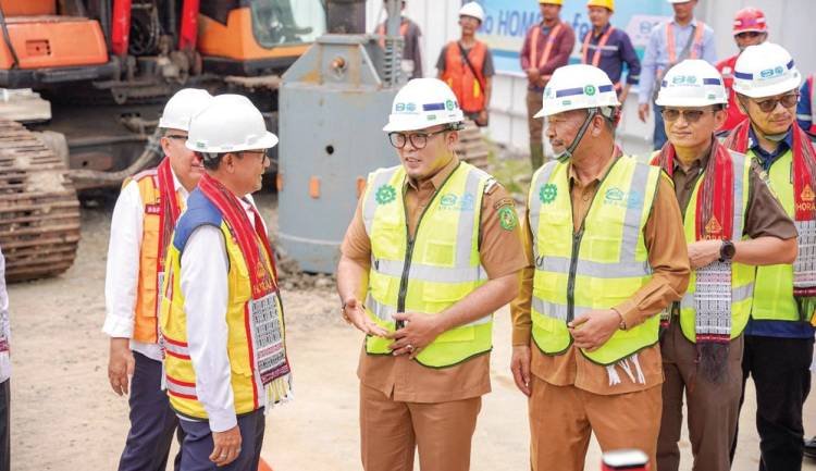 Ground Breaking Pembangunan Underpass Gatot Subroto Medan