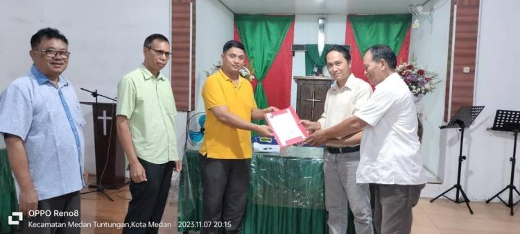 BPMR GBKP Kemenangan Tani Jadi Panitia Pencanangan Sasaran Tahun Pelayanan GBKP 2024