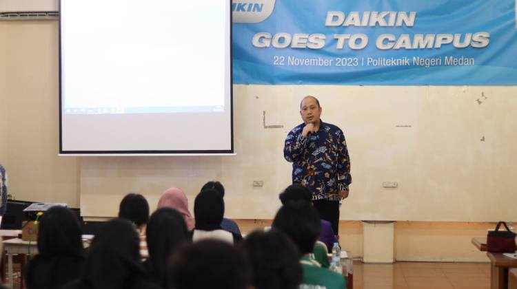 DAIKIN Kenalkan Industri Solusi Tata Udara kepada Mahasiswa di Medan