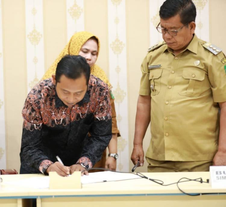 NPHD Ditandatangani, Anggaran Pilkada Simalungun 2024 Rp 60 M Lebih