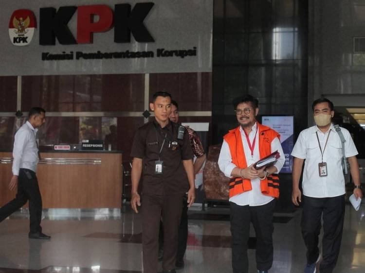 KPK Perpanjang Masa Penahanan Syahrul Yasin Limpo dkk 40 Hari