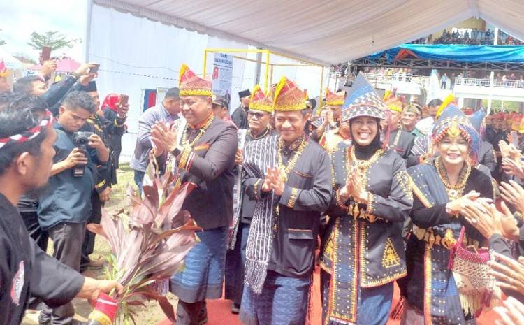 Pesta Budaya Njuah-njuah 2023 Dibuka Pj Gubernur dan Bupati Dairi