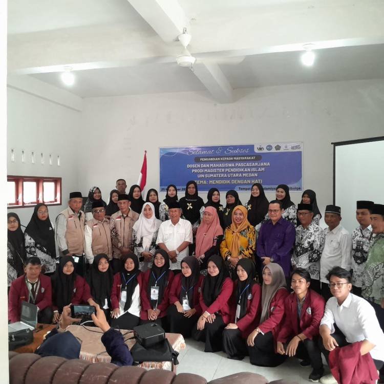 Mahasiswa Pascasarjana UIN Sumut Gelar Seminar Pendidikan di Perguruan Islamiyah Sibolga