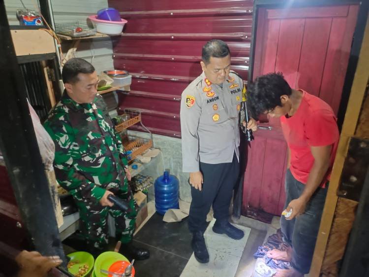 Kapolres Taput dan Dandim 0210/ TU Pimpin Penggerebekan Kampung Narkoba di Kecamatan Purba Tua