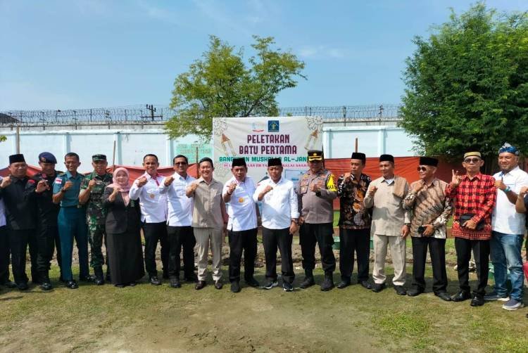 Tingkatkan Pembinaan Bagi WBP, Lapas Tanjungbalai Bangun Mushola